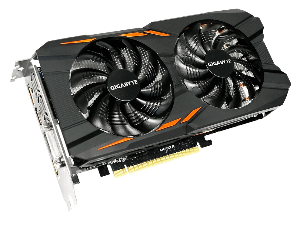 GIGABYTE GV-N1050WF2-2GD graphics card NVIDIA GeForce GTX 1050 – image 1