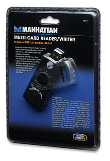 Manhattan 100717 card reader USB 2.0 Black – image 6