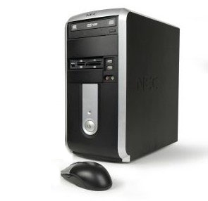 NEC PowerMate ML450 MicroTower - Intel Pentium D 930, 1024MB RAM, 160GB HDD, DVD-RW, Win XP Pro