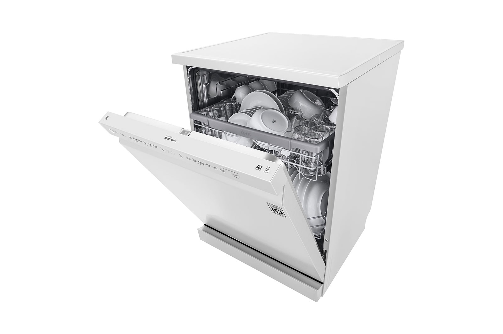 LG XD5B14WH dishwasher Freestanding 14 place settings – image 9