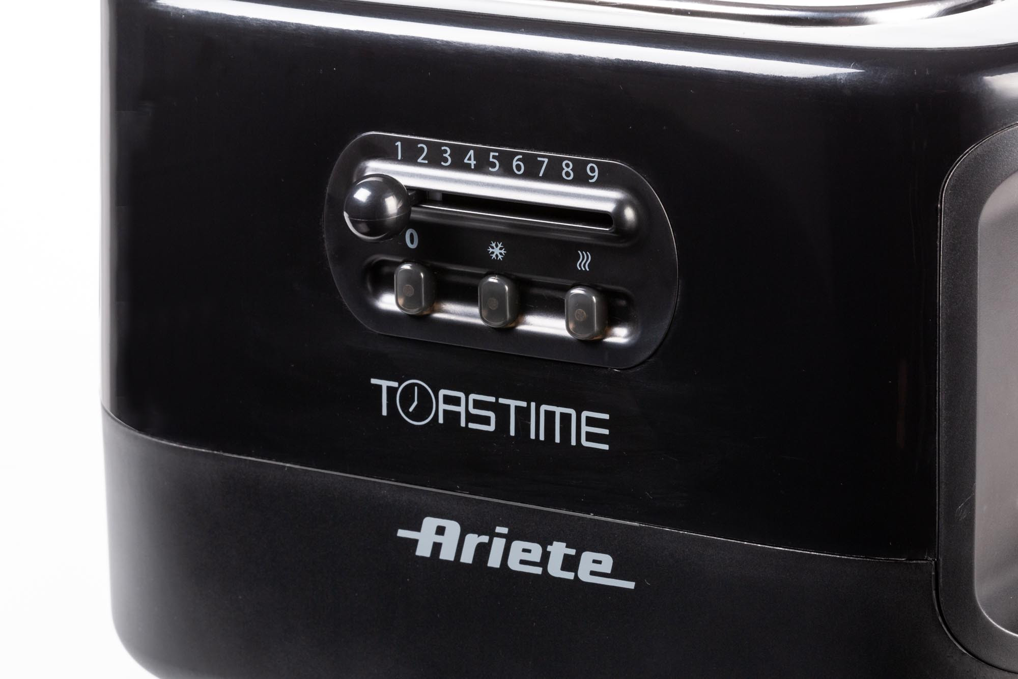 Ariete 159 Toastime - Toaster with Tongs for 2 slices of bread - 9 Degrees of Browning - 700 Watt - Black – image 2