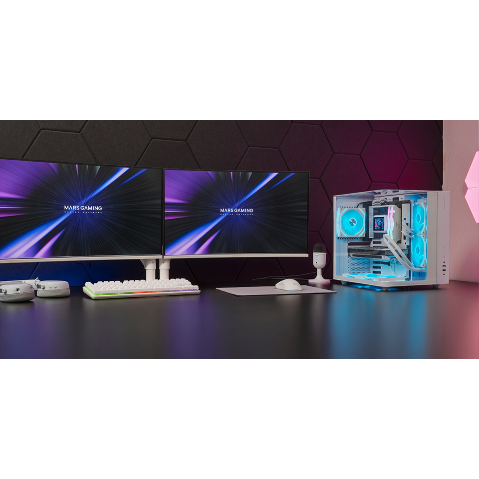 Mars Gaming MC-INFINIOLITEW Midi Tower White – image 7
