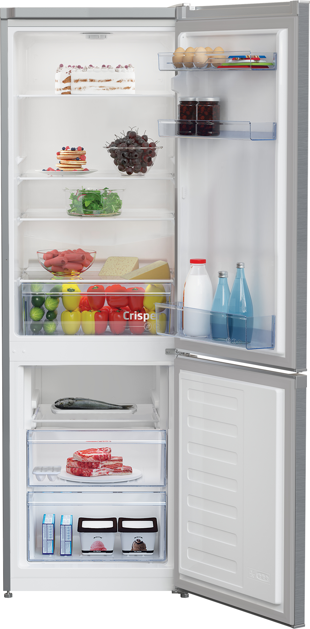 Beko RCSA270K40SN fridge-freezer Freestanding – image 3