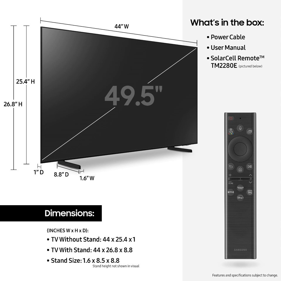 Samsung QN50Q60BAF 127 cm (50") 4K Ultra HD Smart TV Wi-Fi Black – image 5