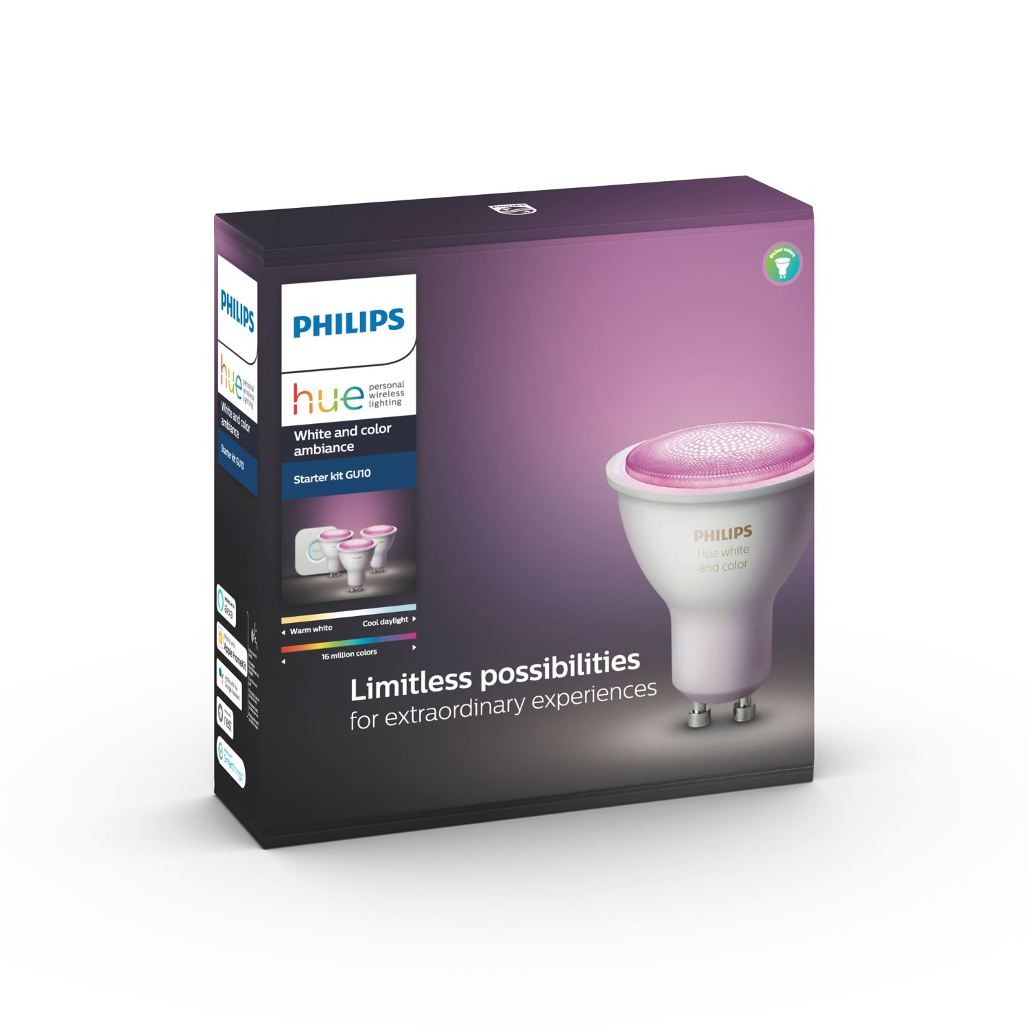 Philips by Signify Philips Hue White and colour ambience Starter kit GU10 – image 6