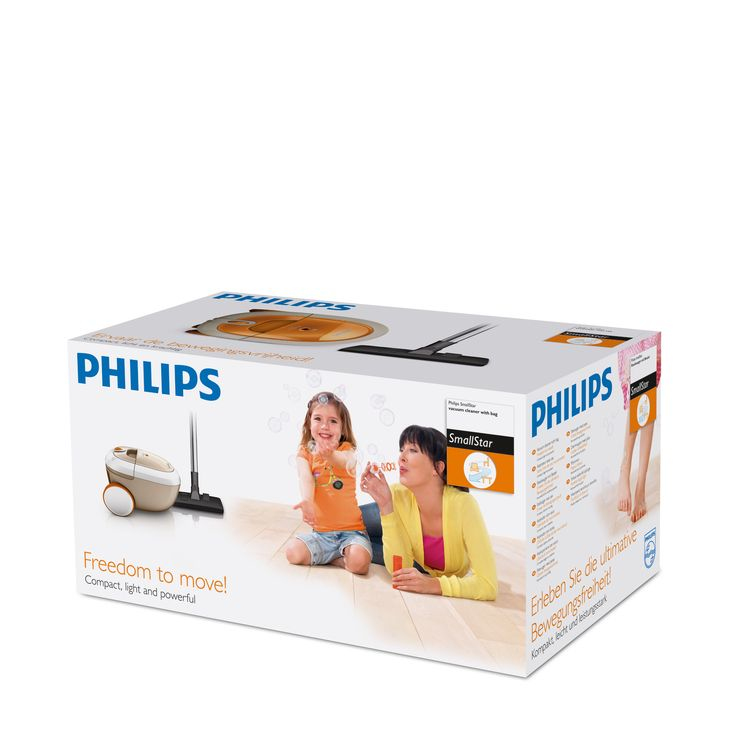 Philips SmallStar Vacuum cleaner with bag FC8232/01 – image 2