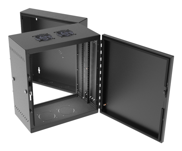 Vertiv GL2418WMS-B-AF rack cabinet 12U Wall mounted rack Black – image 2