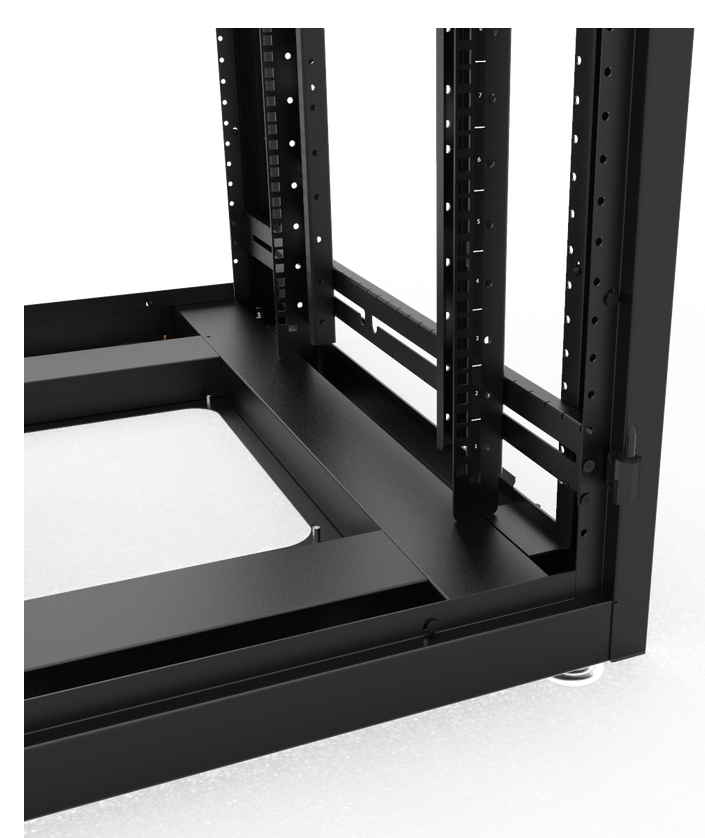 Vertiv GL840E-2436-B-SQM6P rack cabinet 44U Freestanding rack Black – image 4