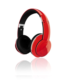 ICY BOX IB-HPh2-R Headphones Wired Head-band Music Red – image 1