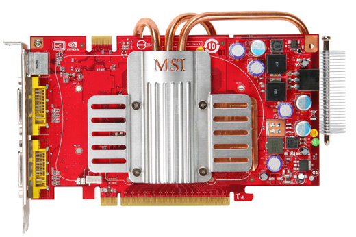 MSI V089-192R graphics card GeForce 8600 GTS GDDR3 – image 1