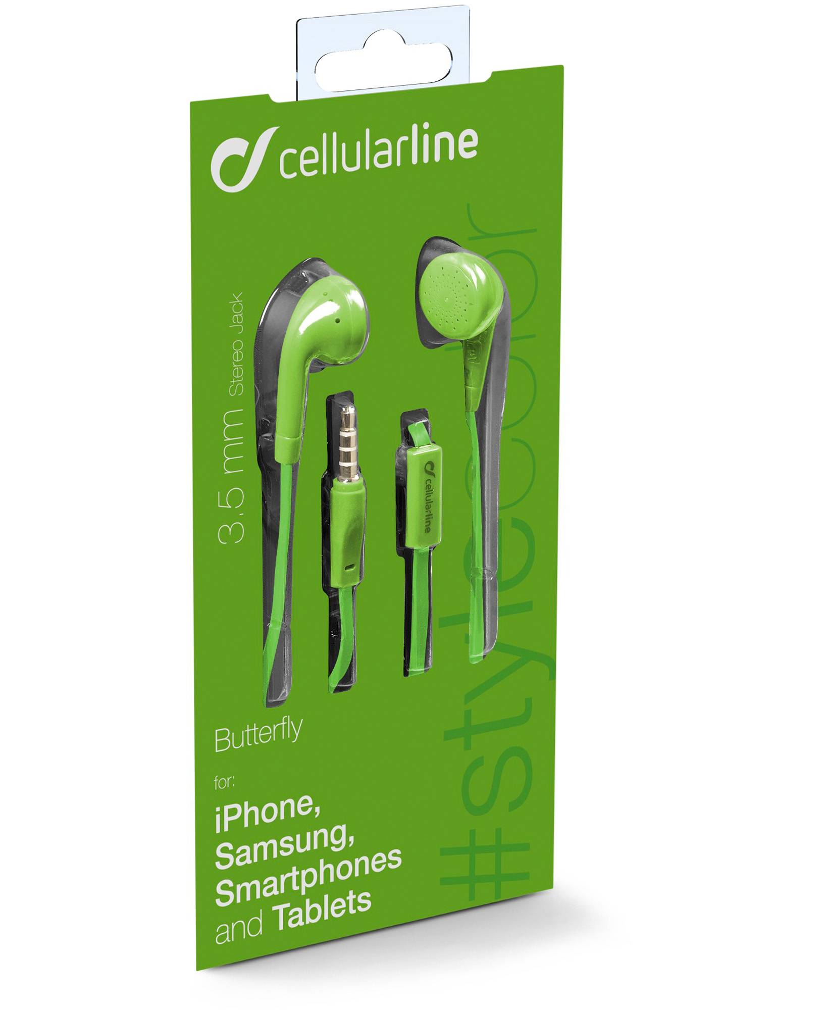 Cellularline Stylecolor Earphones - Jack – image 3