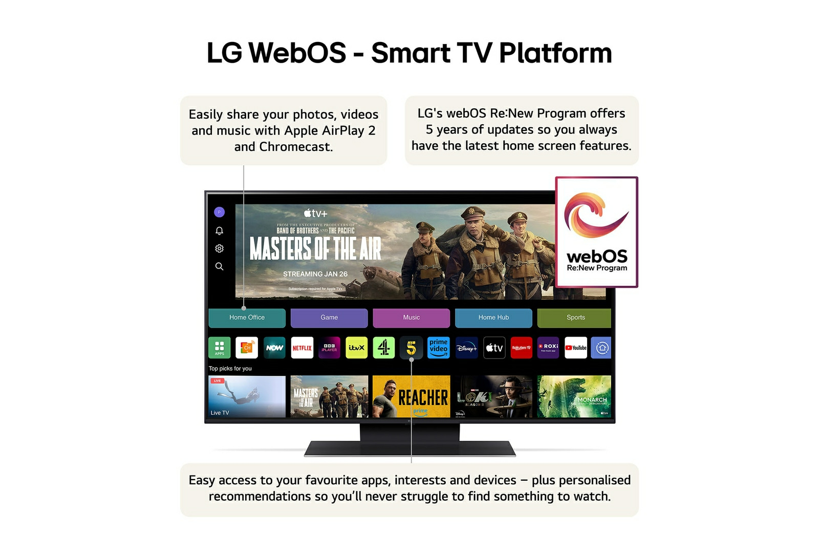 LG UHD UT91 127 cm (50") 4K Ultra HD Smart TV Wi-Fi Black – image 9