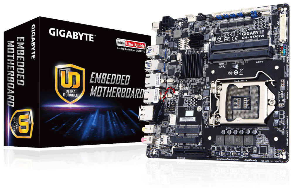 GIGABYTE GA-H110TN motherboard Intel® H110 LGA 1151 (Socket H4) mini ITX – image 1