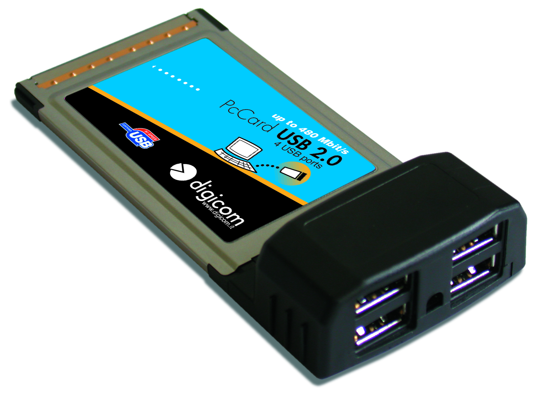 Digicom PC Card USB 2.0