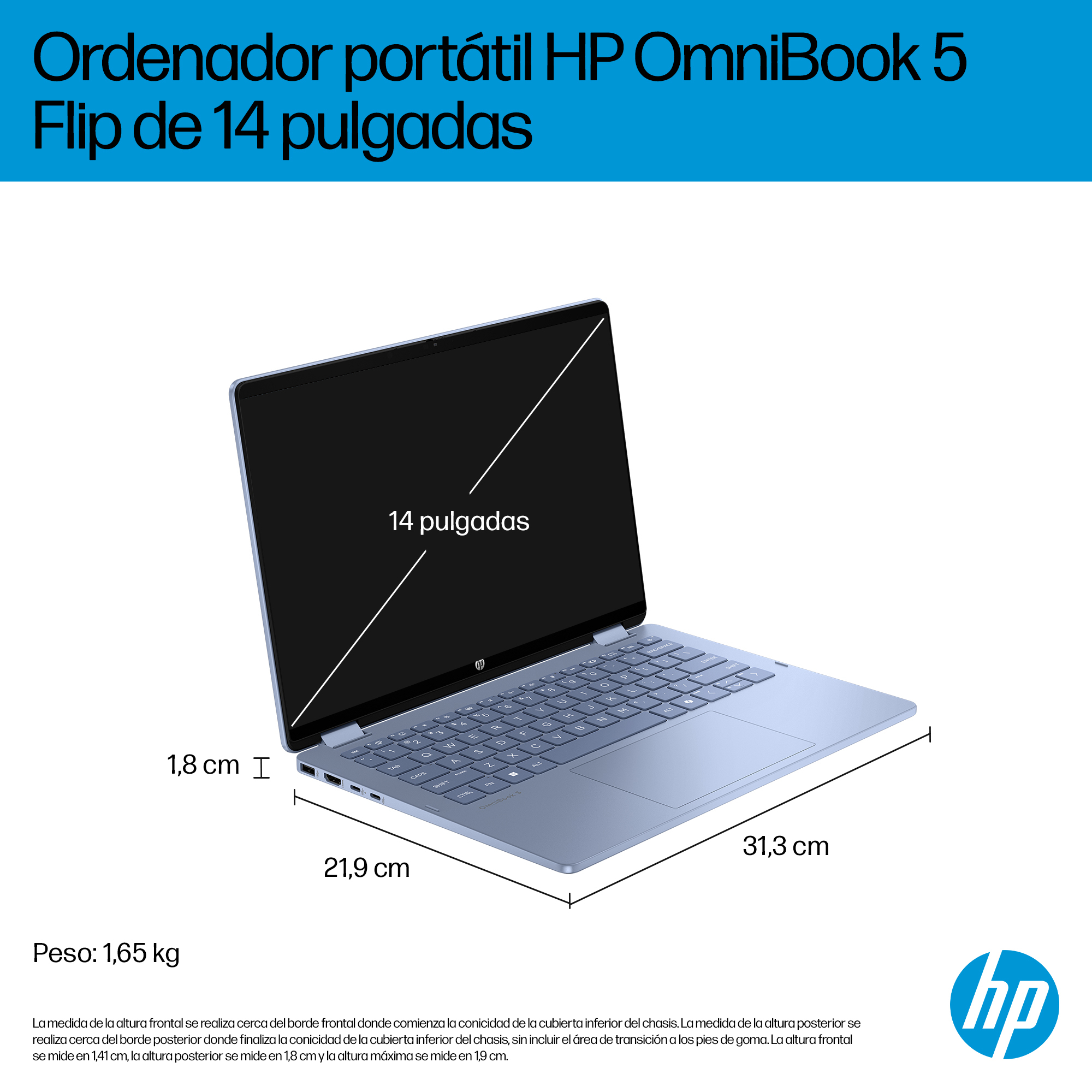 Portátil HP Omnibook 5 Flip 14-fp0037ns - imagen 8