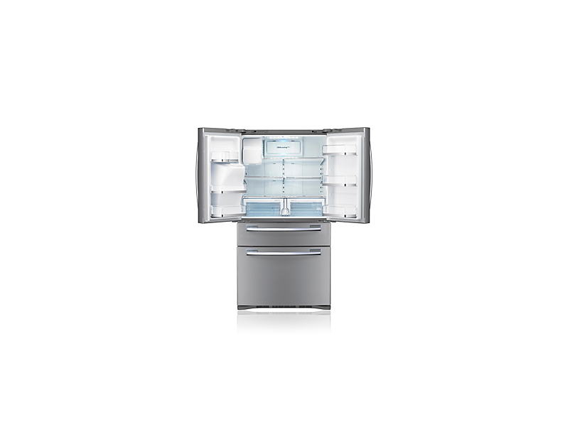 Samsung RFG28MESL side-by-side refrigerator Freestanding – image 4