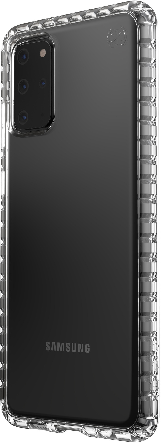 Speck Presidio Perfect Clear - with Impact Geometry - Samsung Galaxy S20 Plus Clear – image 2