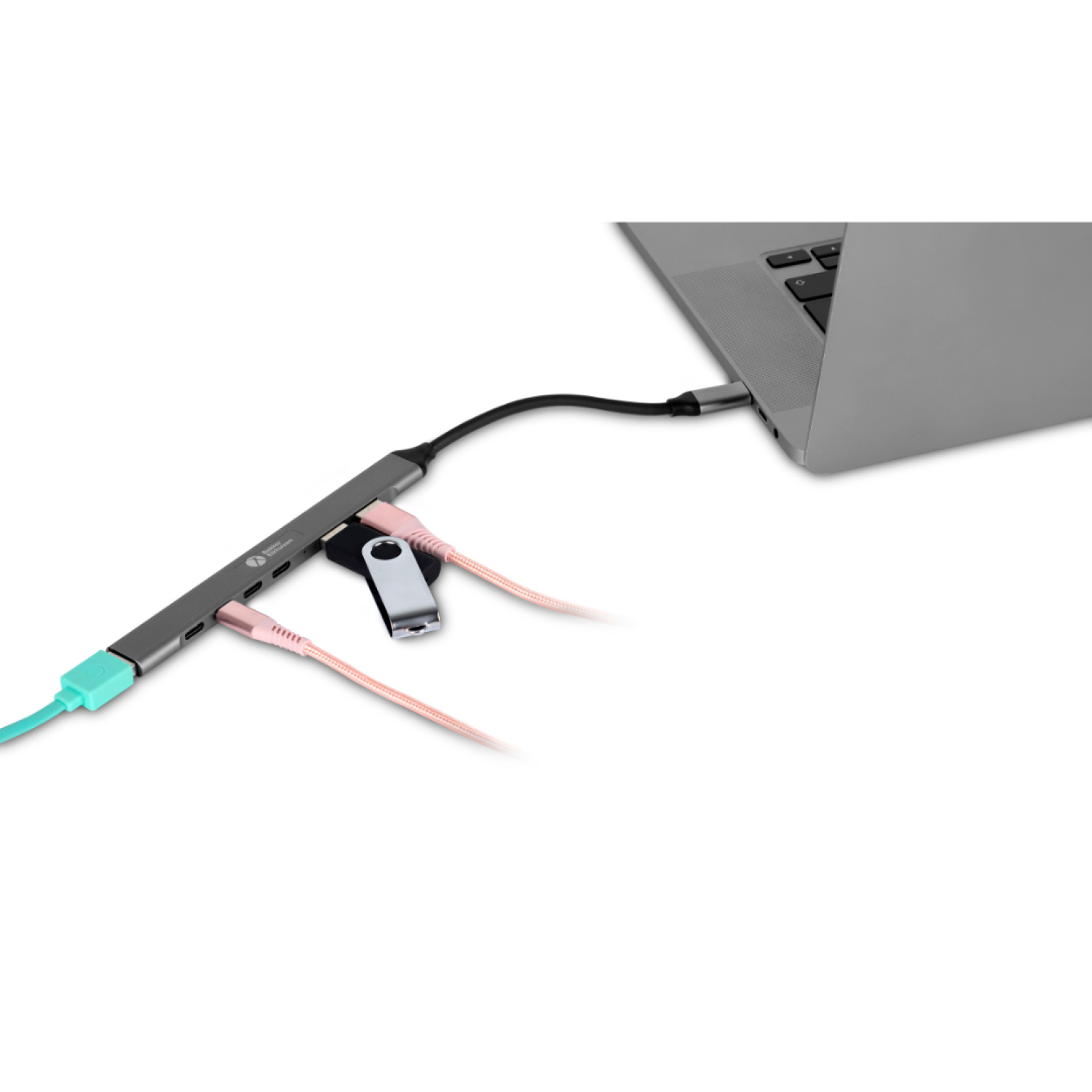 BakkerElkhuizen USB-C Hub 7-in-1 (3A+4C) – image 3