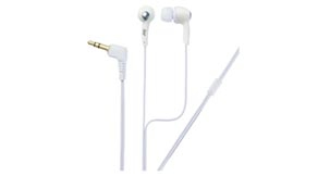 JVC HA-FX55W headphones/headset Wired White