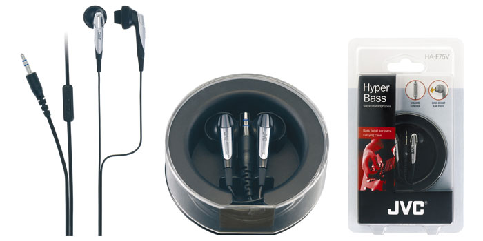 JVC Ear Bud Headphones