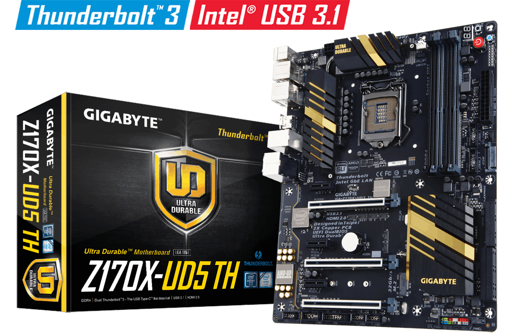 GIGABYTE GA-Z170X-UD5 TH – image 1
