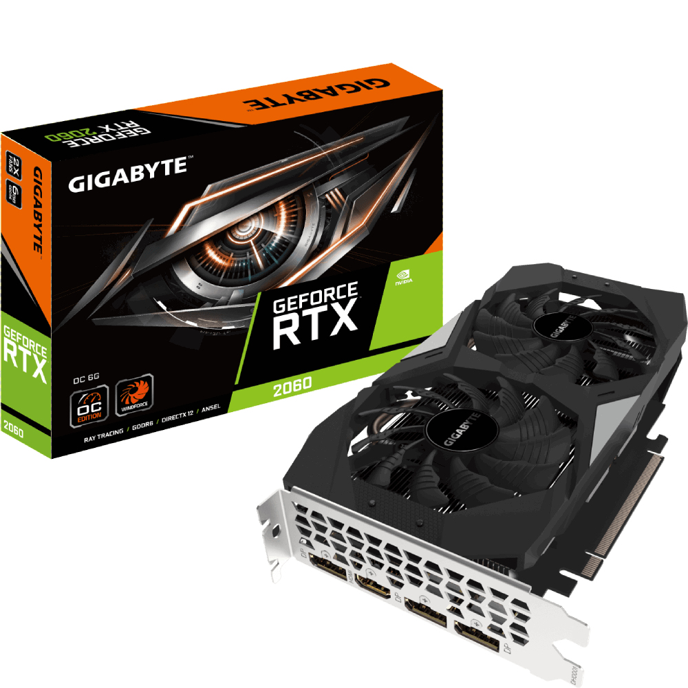 GIGABYTE GV-N2060OC-6GD REV2.0 – image 1