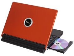 MSI MegaBook S271-044NL, Orange