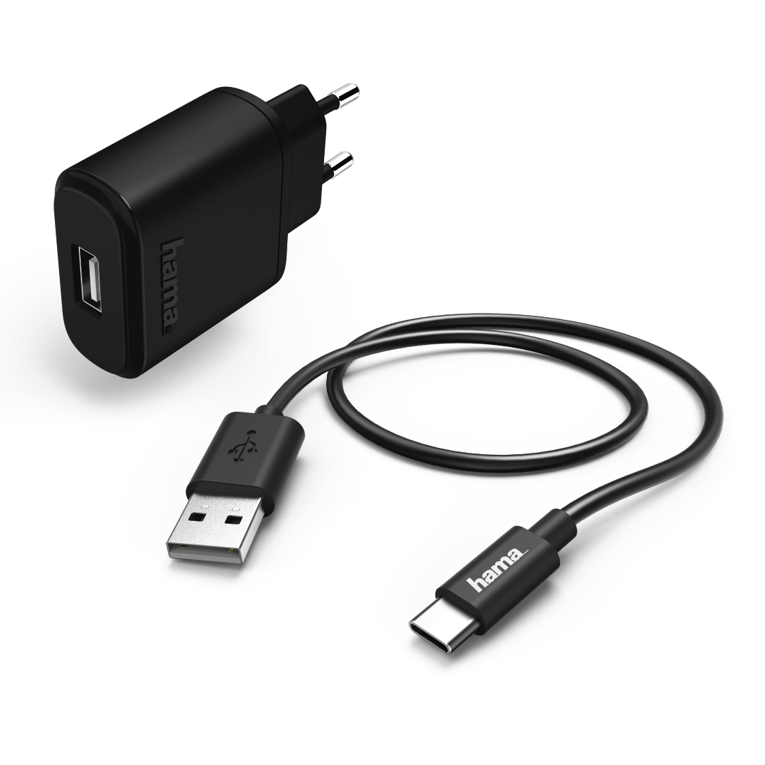 Hama 00183240 mobile device charger Mobile phone, Smartphone, Tablet Black AC Fast charging Indoor