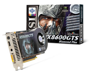 MSI GeForce 8600GTS Diamond Plus