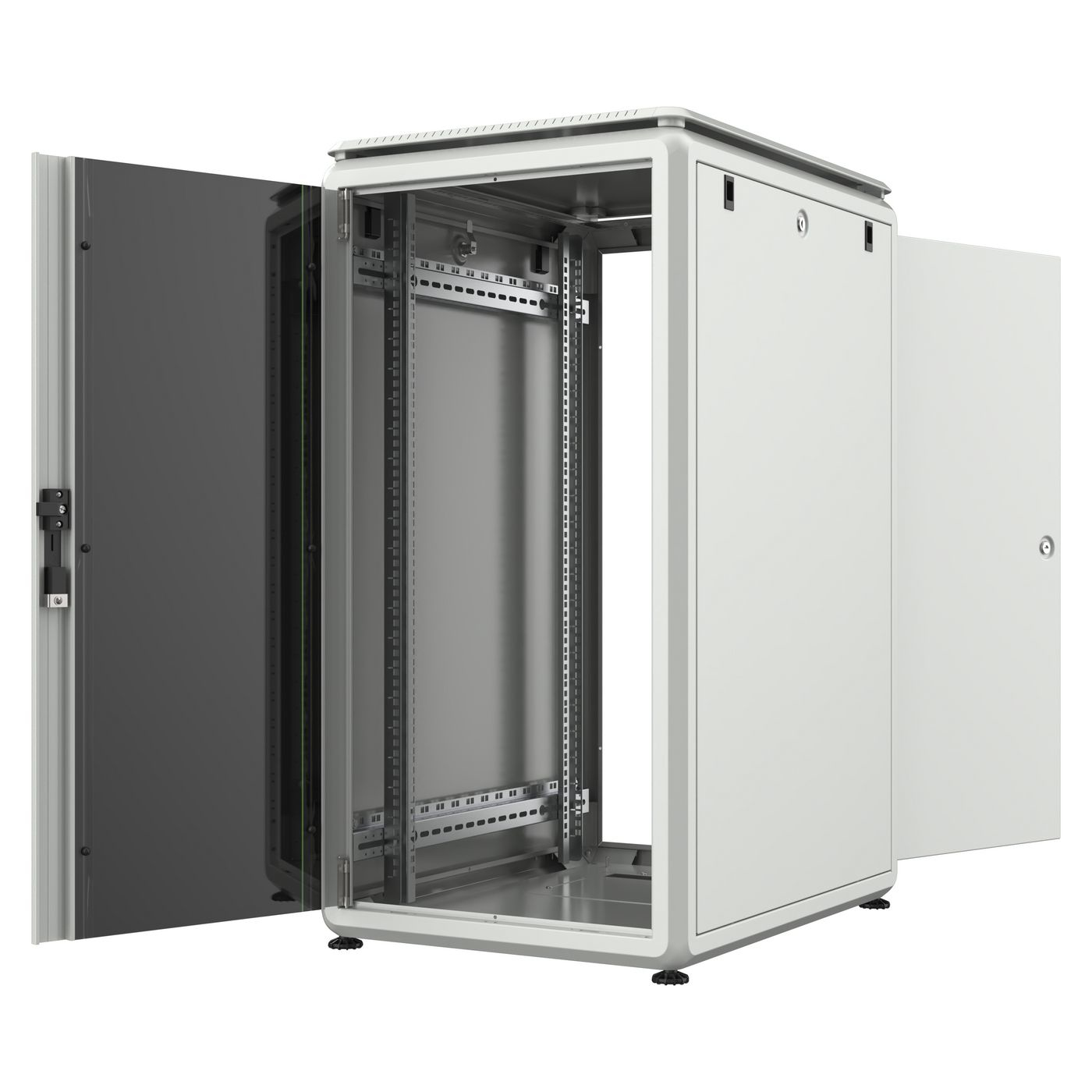 Lanview RDL22U68WH rack cabinet 22U Freestanding rack White – image 2