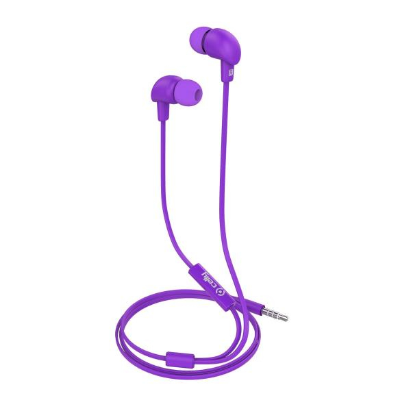Celly UP600PR headphones/headset Wired In-ear Calls/Music Purple