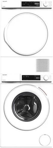 Sharp WW1 washer dryer Freestanding Front-load White – image 2