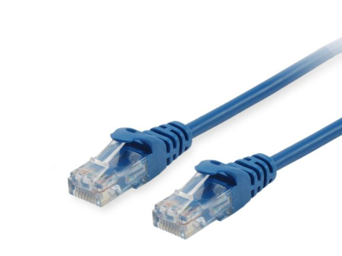 Equip Patchkabel Cat6       U/UTP 2xRJ45  0.15m    blau  PVC Polybeutel Patchkabel RJ45