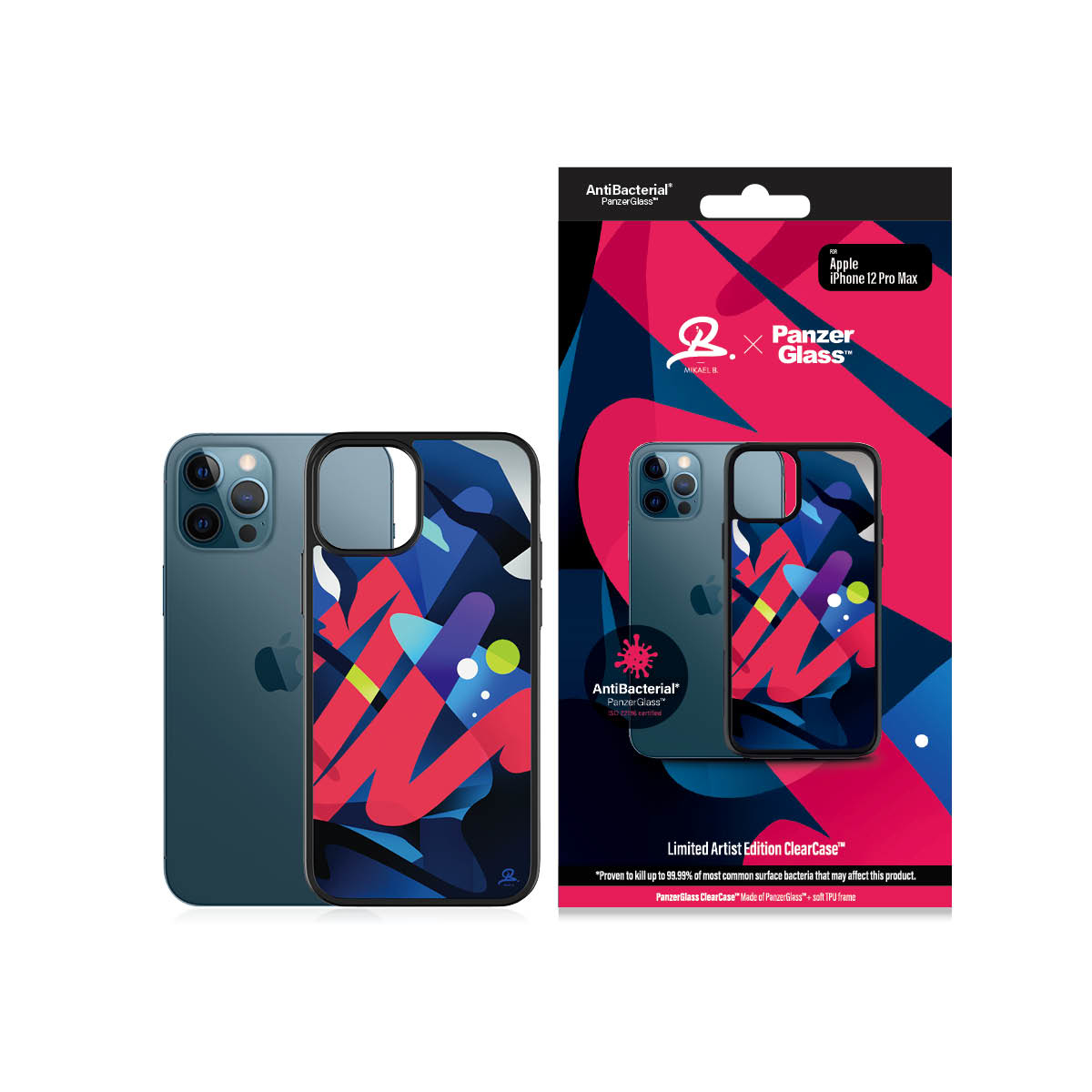 PanzerGlass ® ClearCase™ iPhone 12 Pro Max - Mikael B Limited Artist Edition – image 4