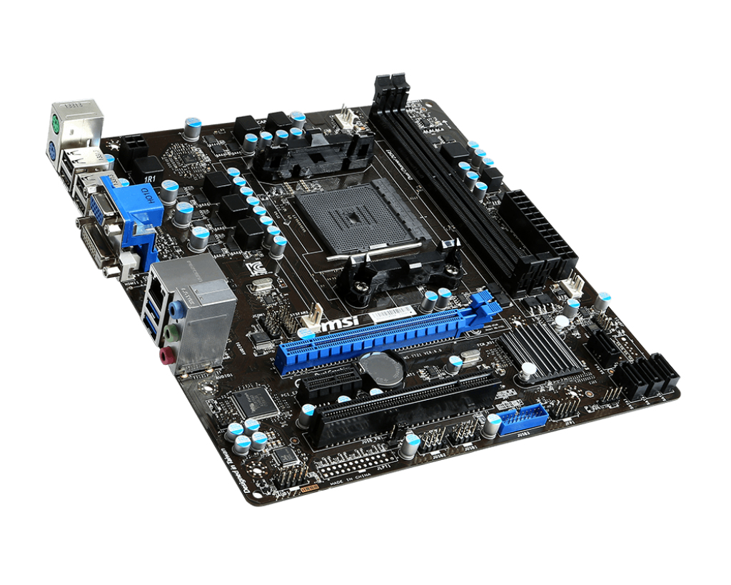 MSI A88XM-P33 motherboard AMD A88X Socket FM2+ micro ATX