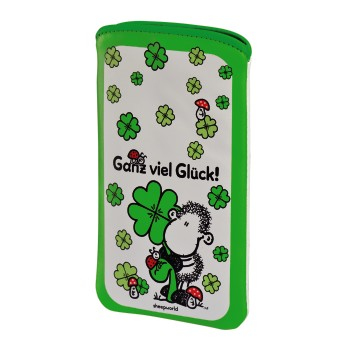 Hama 00123436 mobile phone case Sleeve case Green, White