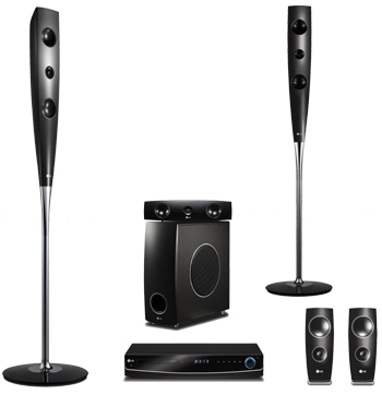 LG HT762PZ home cinema system 5.1 channels