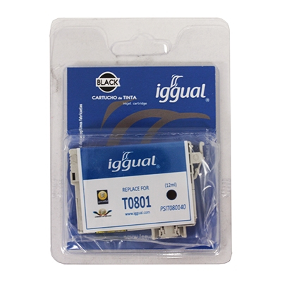 iggual PSIT080140 ink cartridge High (XL) Yield Black
