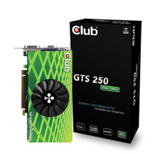 CLUB3D GTS 250 Green Edition