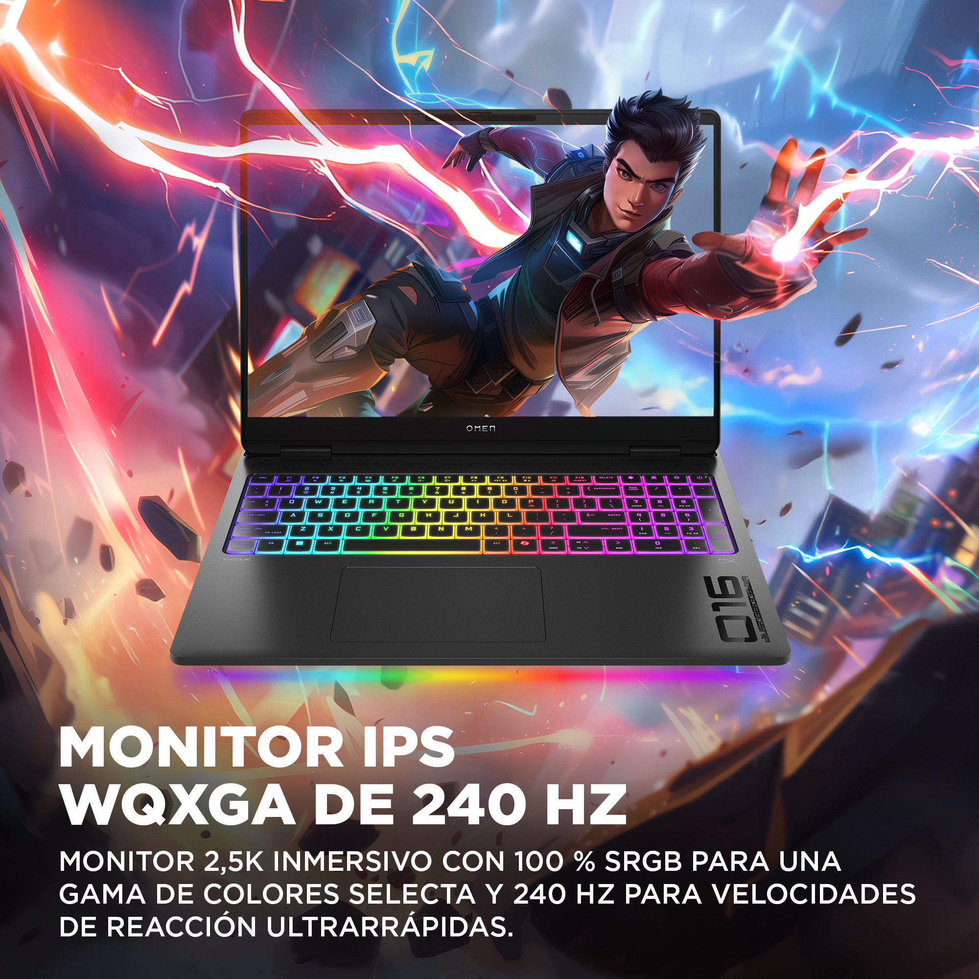Portátil gaming OMEN MAX 16-ak0009ns - NVIDIA GeForce RTX 5070 Ti 12GB - imagen 9