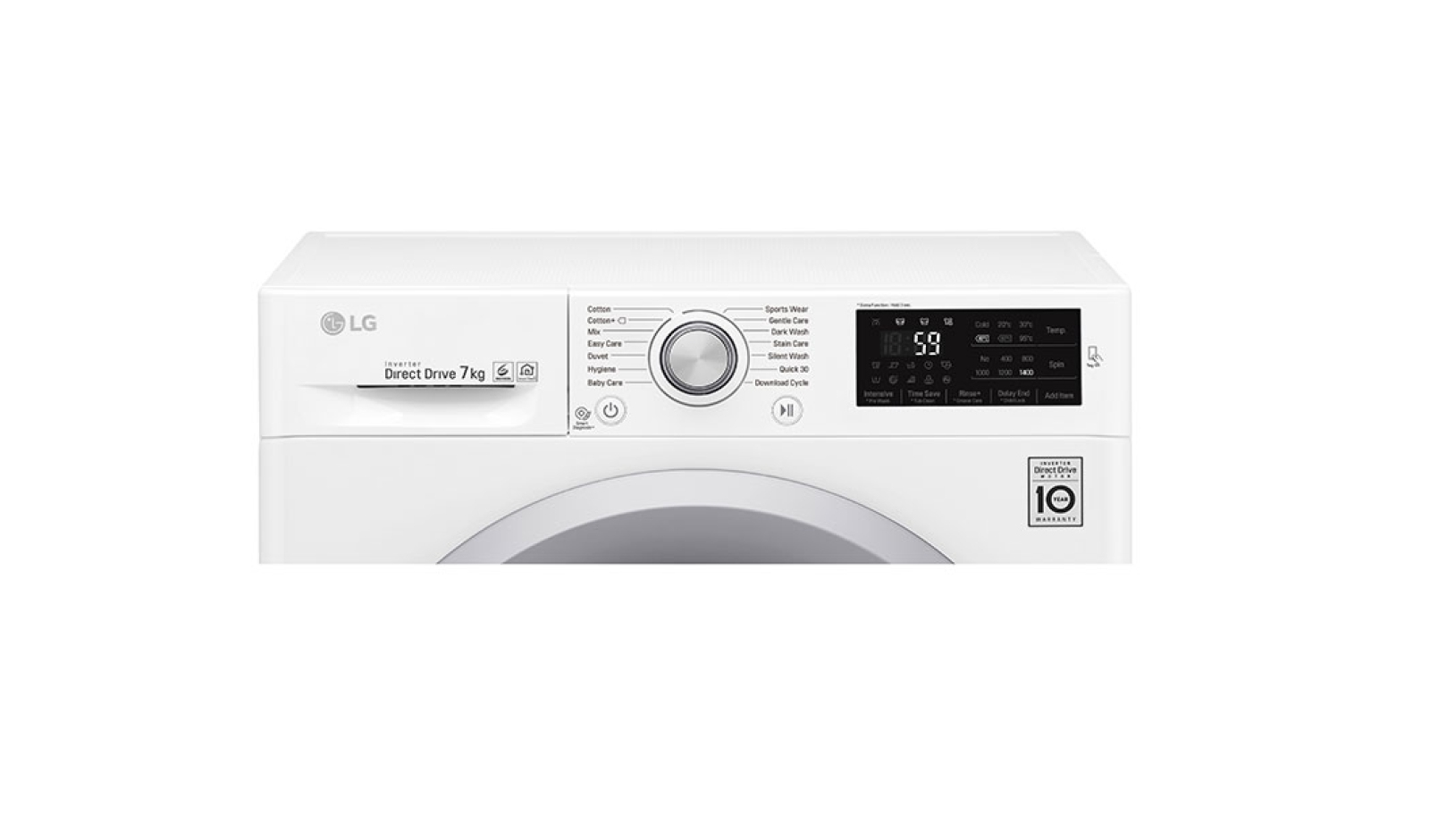 LG F4J5QN4W washing machine Front-load – image 6