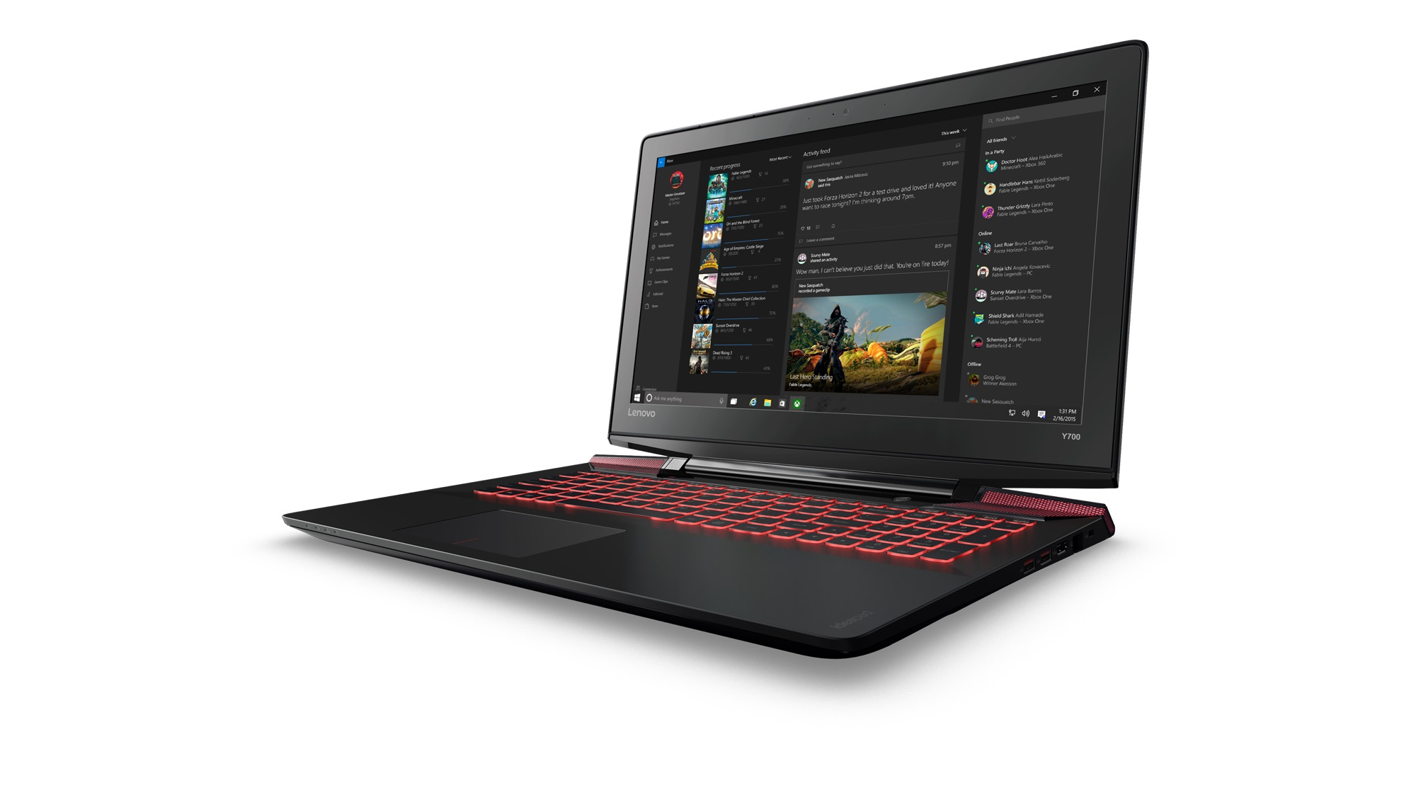 Lenovo IdeaPad Y700-15ACZ AMD FX™ FX-8800P Laptop – image 2