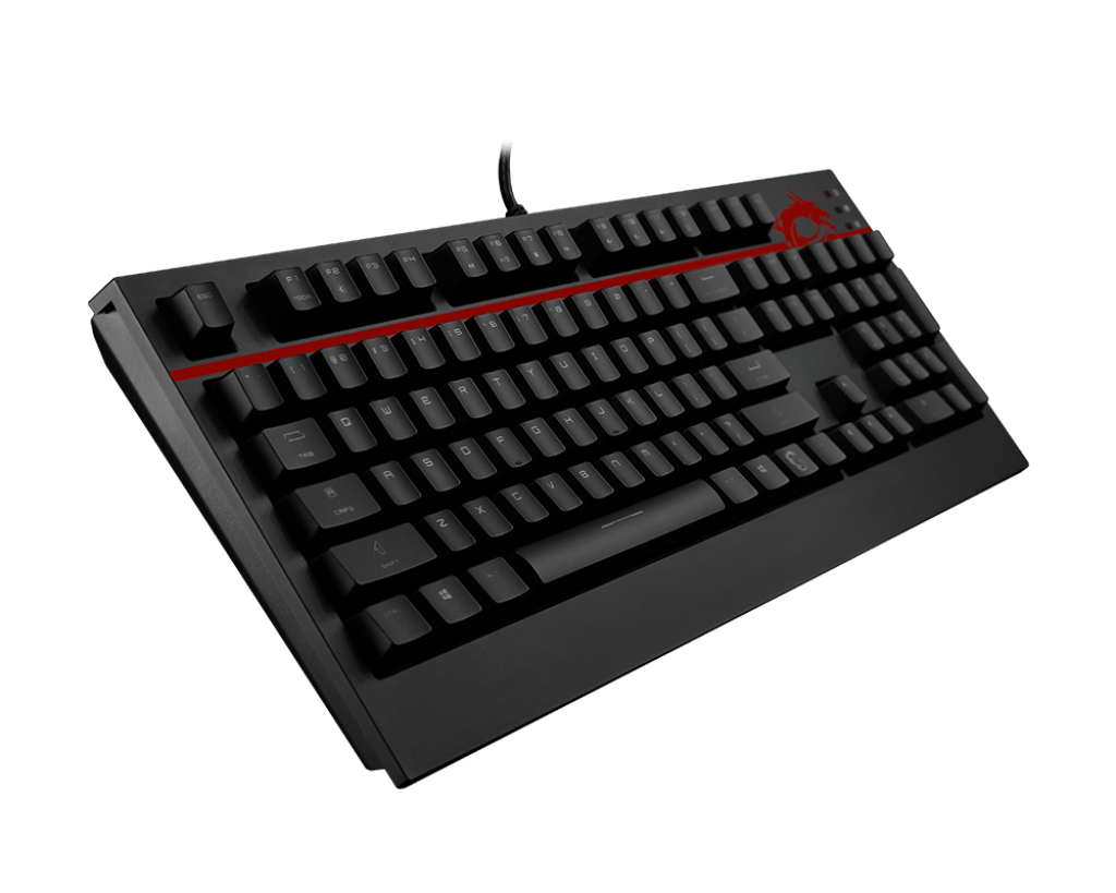 MSI GK-701 keyboard Gaming USB QWERTY English Black, Red – image 1