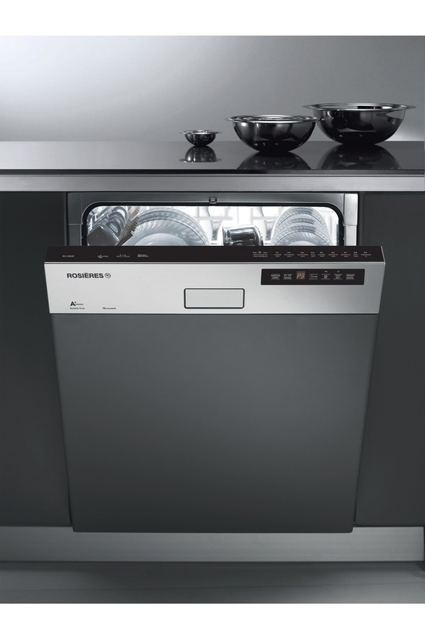 Rosieres RLI1D63X dishwasher Semi built-in 16 place settings – image 1