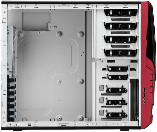 Aerocool AeroRacer Midi Tower Black, Red – image 6