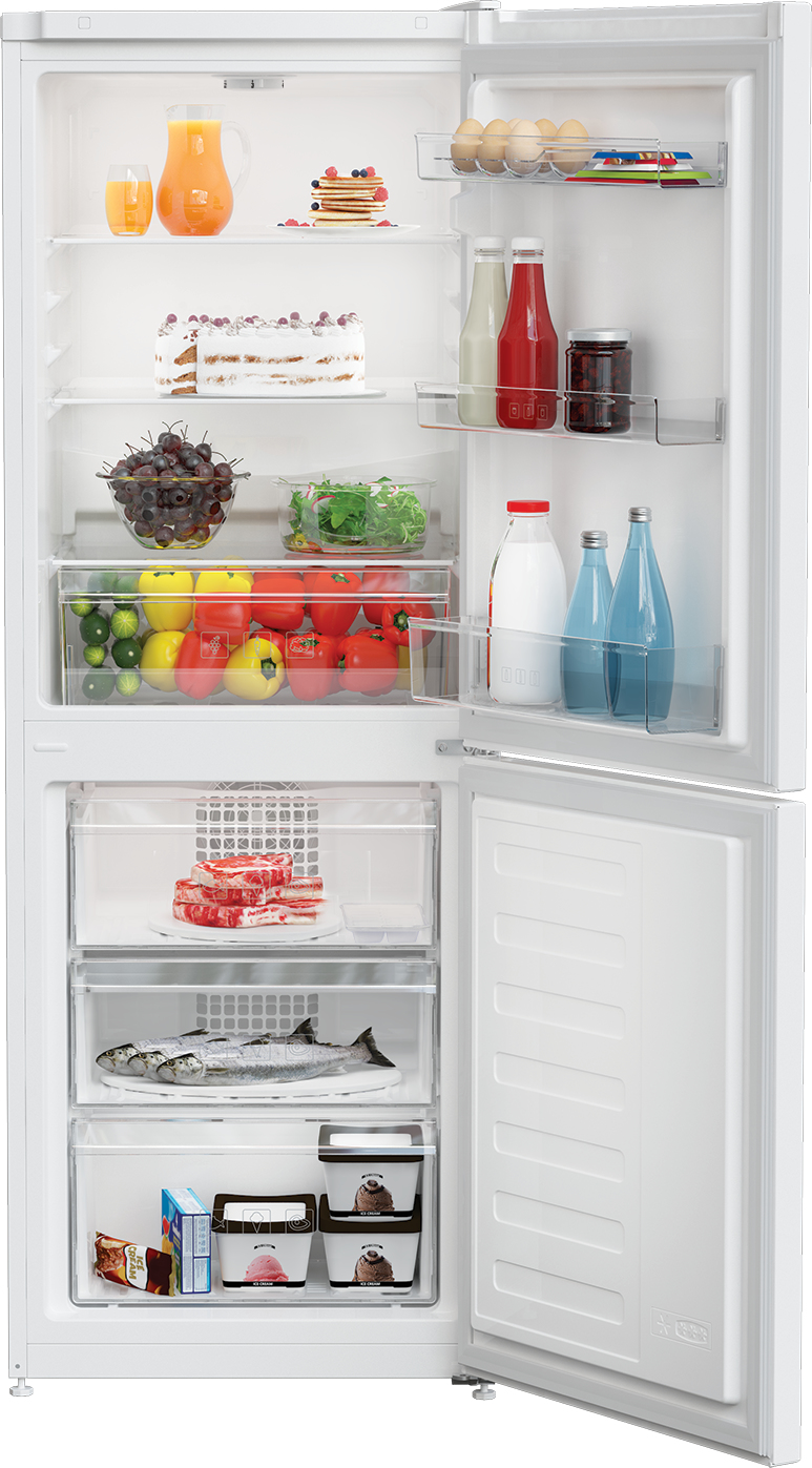 Beko CRFG3552W Freestanding Frost Free Fridge Freezer with Freezer Guard – image 3