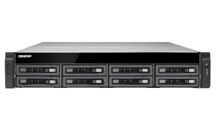 QNAP TS-EC880U-RP NAS/storage server Rack (2U) Intel® Xeon® E3 V3 Family