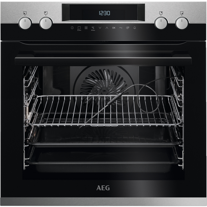 AEG EPE63522BM 71 L Black, Stainless steel