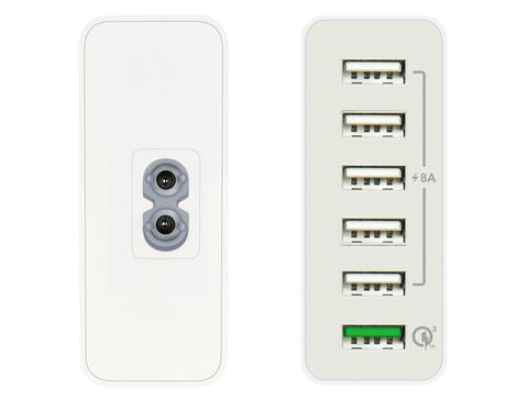 j5create JUP60 6-Port USB QC 3.0 Super Charger – image 2