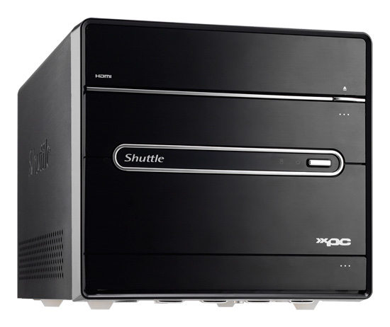 Shuttle SG45H7 PC/workstation barebone Mini-Tower Black – image 1